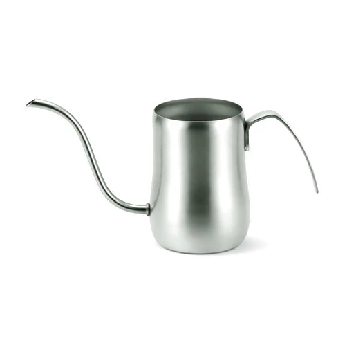 Terra Distribution Gooseneck Kettle [ Made in Japan ] 14.5 oz - Stainless Steel Pour Over Coffee Pot