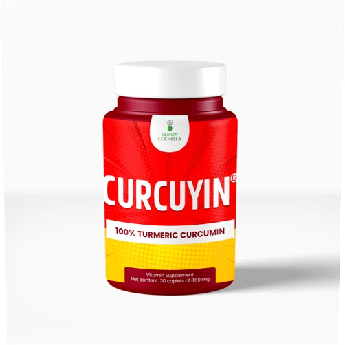 Generic Curcuyin Vitamin Supplement 100% Natural Turmeric 30 Caps (One Month Supply)