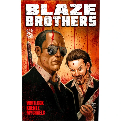 By Matthew Krentz (Author), Vernon Whitlock (Author), Marat Mychaels (Illustrator), Dietrich Smith (Illustrator), Glenn Fabry (Illustrator), Anthony Piper (Illustrator) & 2 more Format: Kindle Edition BLAZE BROTHERS Special Edition Graphic Novel