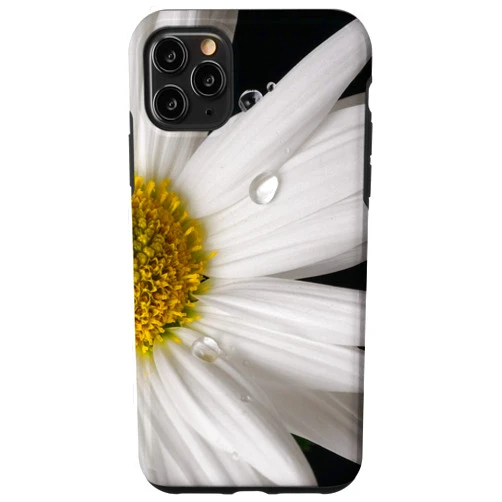 TAYEGU Daisies Flowers Floral iPhone 11 Pro Max White Gerber Daisy Flower Floral Gift Case