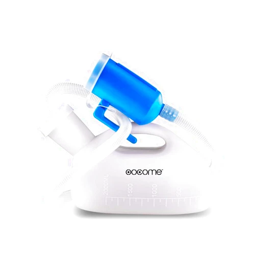 OOCOME Portable Urinals for Men, OOCOME Men Urinal Bottle Spill Proof Reusable Male Pee Bottle Camping Toilet Thicken Men's Potty 2000 ml 47.2