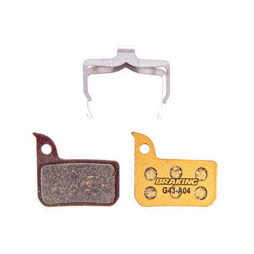 Braking Italy P20 Carbo-Metallic Bicycle Brake Pad - Sram Red Force/Red Hydraulic/Level Ultimate tml/Rival/S 700 - Black, Metal (Sintered)