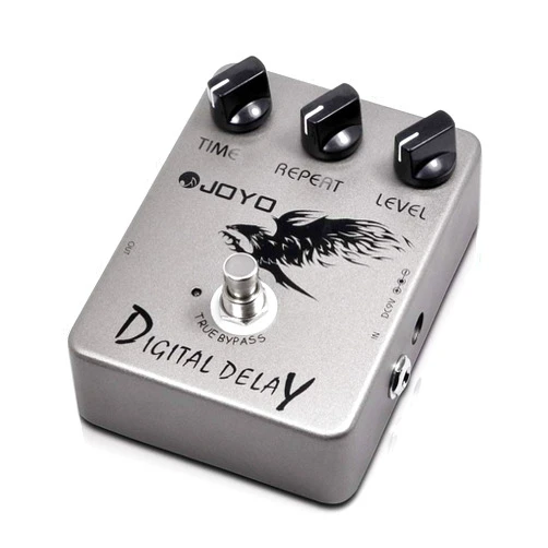 JOYO Digital Delay Effect Pedal for Electric Guitar & Bass Delay Time Range 25ms-600ms Sounds 