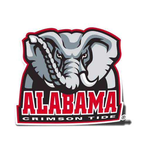 Desert Cactus University of Alabama Sticker Roll Tide Bama Crimson Vinyl Decal Laptop Water Bottle Car Scrapbook (IND 5)