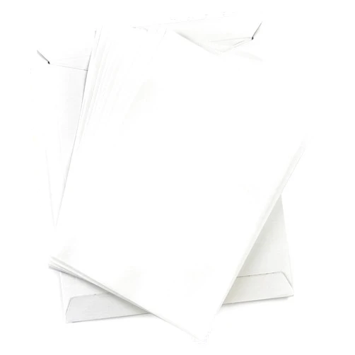 MeganJDesigns Wafer Paper Flexible Edible Printer Sheets 12 Pack 0.4mm White Letter Size 8.5
