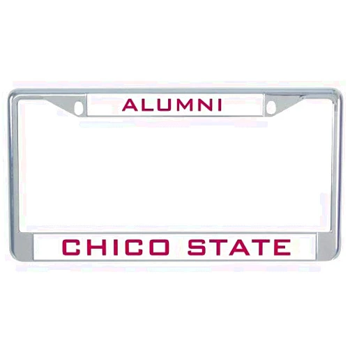 Urbanrags License Plate Frame Chico State Metal License Plate Frame in Aluminum 'Alumni, 12 x 6 inch