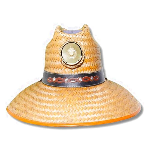 KOOL BREEZE SOLAR HAT Men - Straw Hat Men's Thurman with Band - Sun Hat with Fan, Sun Hat with Solar Panel and Fan (Large)
