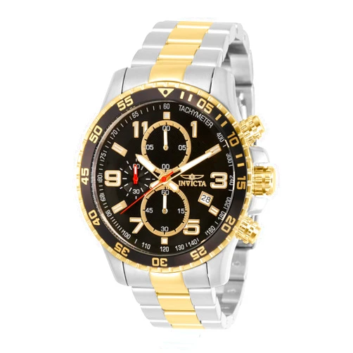 Invicta Men's Specialty Chronograph Textured Dial Stainless Steel Watch