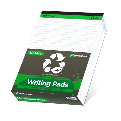 KAISA Legal Pads Writing Pads Recycled Paper, 8.5