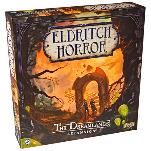 Fantasy Flight Games Eldritch Horror The Dreamlands Board Game EXPANSION | Mystery Game | Cooperative Board Game for Adults and Family | Ages 14+ | 1-8 Players | Avg. Playtime 3 Hours | Made by Fantasy Flight Games