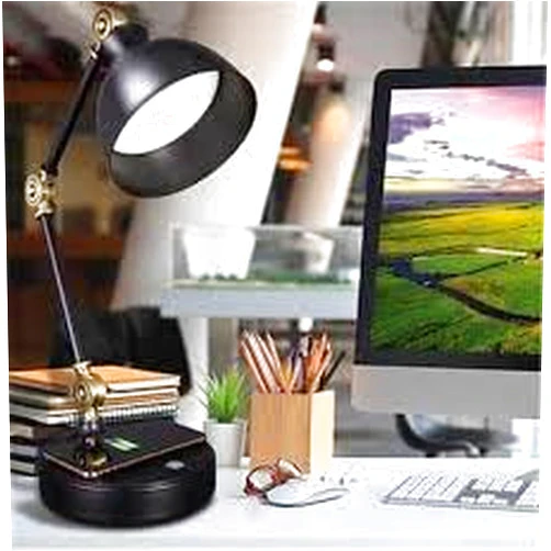 Generic Ottt~Lite Wireless Charging LED Desk Lamp