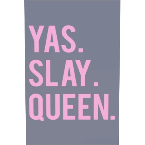 Daniel Jones Cute Yas Slay Queen Quote Girls Family Top: - Notebook A5 size, 116 of high quality white papers