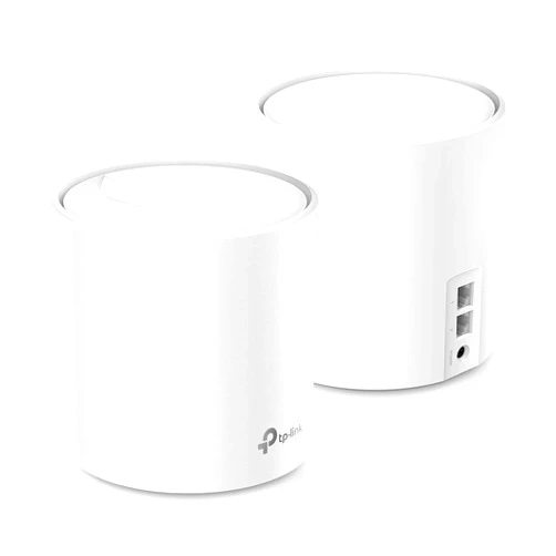TP-Link WiFi 6 Mesh WiFi, AX3000 Whole Home Mesh WiFi System (Deco X60) - Covers up to 5000 Sq. Replaces WiFi Routers and Extenders,2-pack