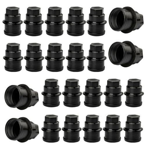 ZUDZUW 24Pcs 12472838 Wheel Lug Nut Cover Caps for Chevrolet GMC 1500 2500 3500 4500 Cadillac Truck Replac 15767268 9597158