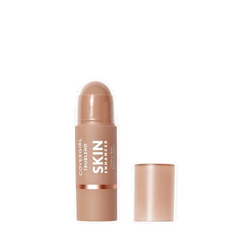 CoverGirl Trublend Skin Enhancer Contour Stick Balm, 110 Defined, Vegan Formula, Easy to Use, Glides on Effortlessly, Non-Greasy, Doesn't Crease, 0.21oz