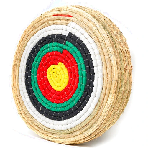 Swatlo Archery Targets for Backyard 20 Inch Traditional Hand-Made Round Straw Archery Target Bow & Arrow Target for Archery Practice
