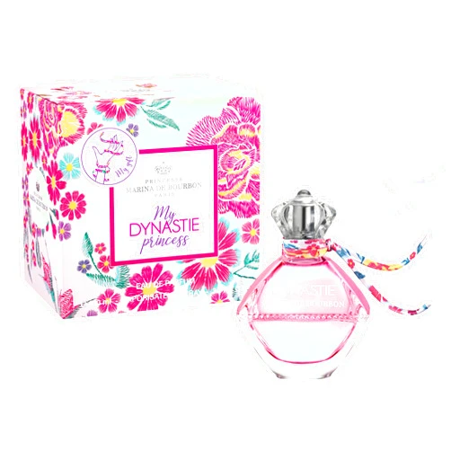 PRINCESSE MARINA de BOURBON Reverence - Eau de Parfum for Women - Spicy Floral Scent - Opens with Bergamot and Rose Berries - Blended with Jasmine, Plum and Fruit Notes - Seducing Perfume - 3.4 oz