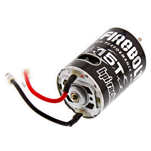 HPI 1/10 Jumpshot MT 2WD FIREBOLT 15T 540 BRUSHED ELECTRIC MOTOR & CONNECTORS