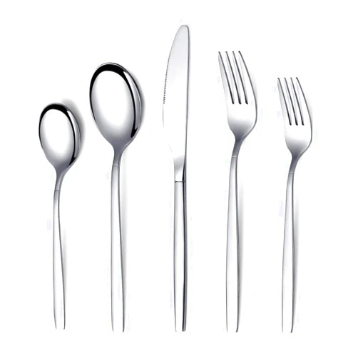 Berglander Flatware Set 20 Pieces, Stainless Steel Flatware Set, Silverware Set Service For 4