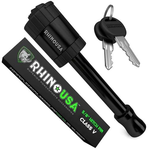 Rhino USA Trailer Hitch Lock - Patented 5/8