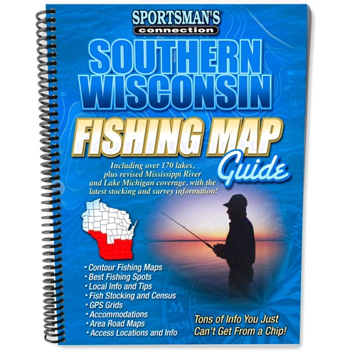 Sportsman's Connection Southern Wisconsin Fishing Map Guide