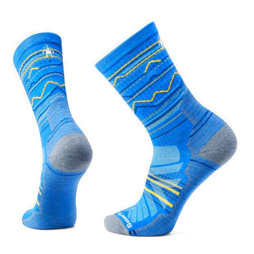 Smartwool Men's Hike Mountain Range Pattern Crew Socks