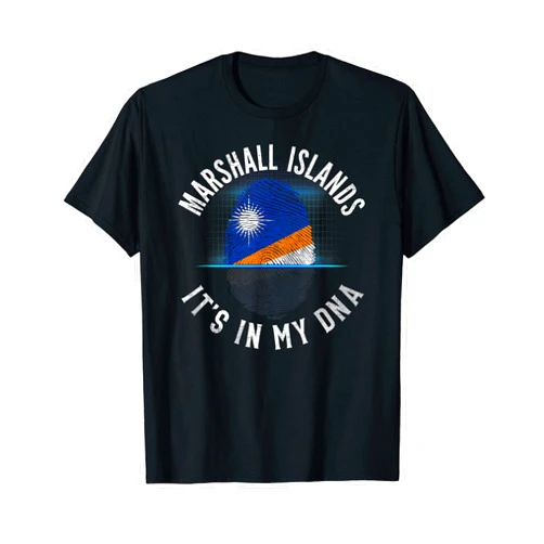 World Flag Gifts Vintage Marshall Islands Flag - It Is In My DNA T-Shirt