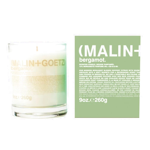 Malin+Goetz Highly Scented, Long Lasting, Slow Burn, All Natural, Hand Poured, Luxury Wax Blend, Aromatic Candles and Gift Set, 60 Hours, 9oz