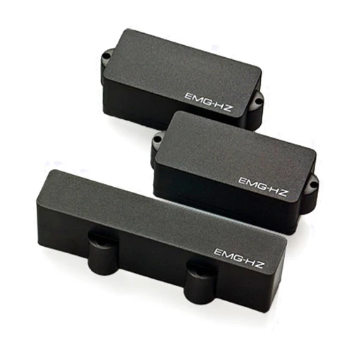 EMG PJHZ Set Passive Three Pickup Set for Bass, Black