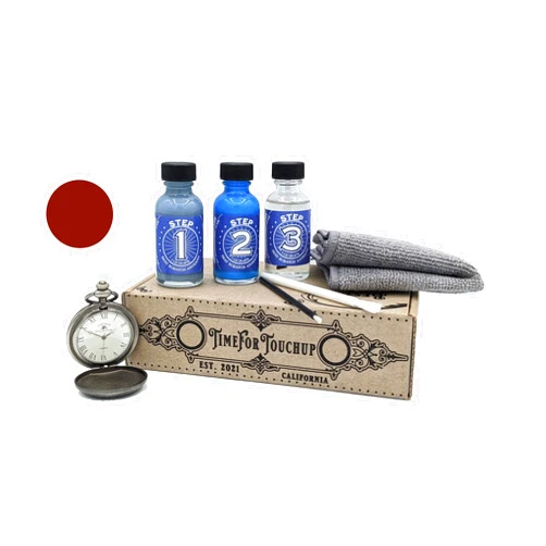 TimeForTouchUp The Complete Touch Up Kit Compatible With: Chevrolet Color Red Rock Metallic WA138X_/_G7P - 3 x 1 oz bottle