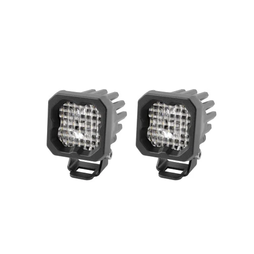 Diode Dynamics Stage Series C1 White Pro Standard LED Pod (pair), Wide w/White Backlight DD6454P