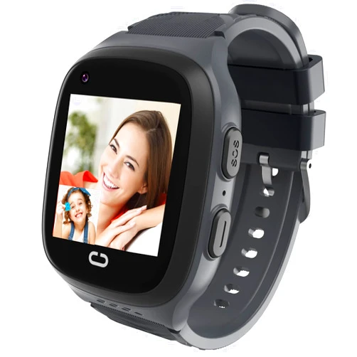 Tykjszgs 4G Kids Smart Watch GPS Tracker - Smartwatch with Two Way Call Video Calling Games Voice Chat SOS School Mode Pedometer Geo-Fence Touch Screen Alarm Clock Smartwatches for Boys Girls