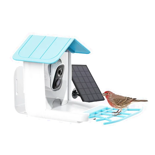 Mysight Bird Feeder with Camera,Wireless Outdoor Solar Bird Feeder,Auto Capture Bird Videos & Notify of Birds,1080P Bird House