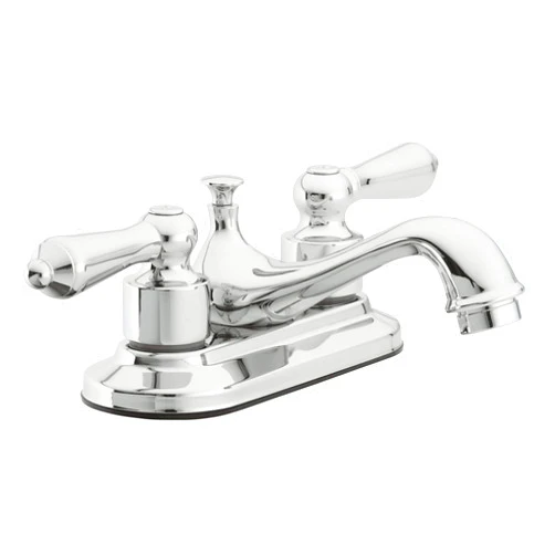 Aqua Vista 15-B42WTSP-CP-AV Bathroom Sink Faucet, Watersense Certified, Polished Chrome Two Handle