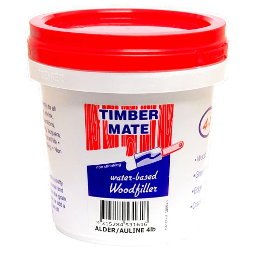 Timbermate Wood Filler Water Based, 4 Pounds, Alder