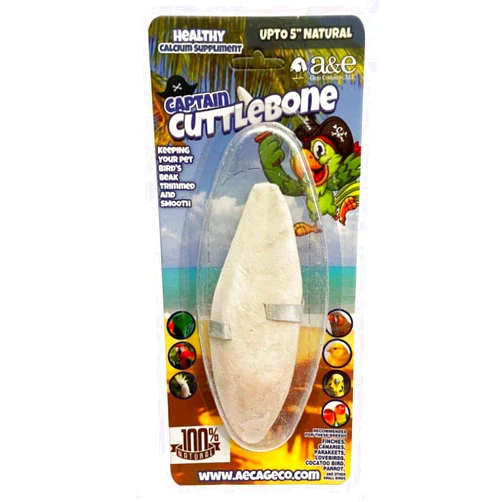 A&E Cage Co. A&E Cage Company Natural Flavoring 5in Cuttlebone Single