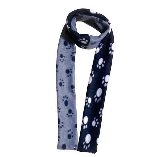 Dsgzkk Scarf,Dog Cat Paws Print Womens Scarf Lightweight Fleece Soft Scarf Winter Fall Shawl Wraps Neck Warmer Scarf