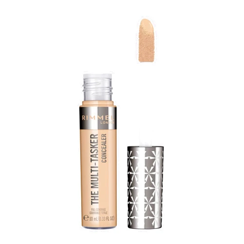 Rimmel London, Multi-Tasker Concealer, 040 Ivory, Crease-Proof, Transfer-Proof, Waterproof, Up To 24-Hour Wear, Vegan Formula, 0.33oz