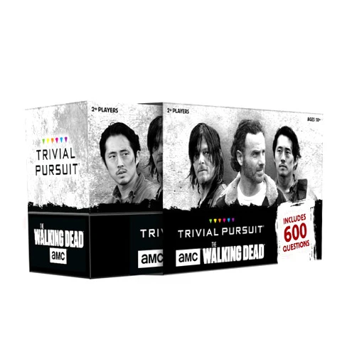 USAopoly TP116-469 AMC The Walking Dead Trivial Pursuit Game, Multicolor