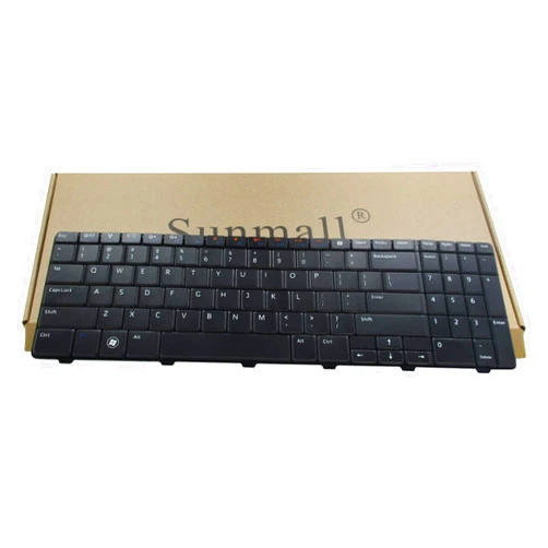 SUNMALL New Laptop Keyboard Compatible with Dell Inspiron 15R 5010 M5010 M501R N5010 09GT99 NSK-DRASW 96DJT 096DJT NSK-DRASW Series Black US Layout