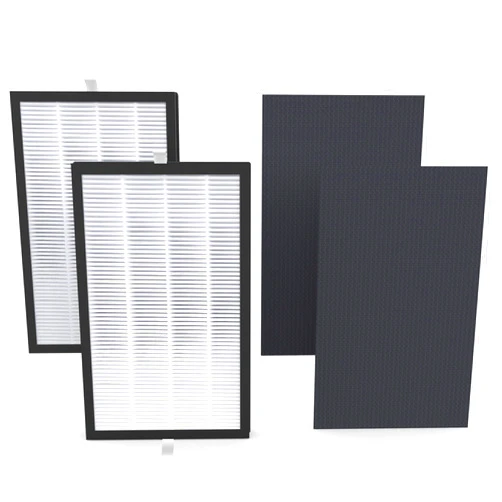 HELHUNLEE A2 2-Set H13 HEPA Filter Replacement, Fit for Filtrete 3M-A2 Room Air Purifier Models FAP-C02-A2, FAP-C03-A2, FAP-T03-A2, FAP-SC02L, Part No.1150101