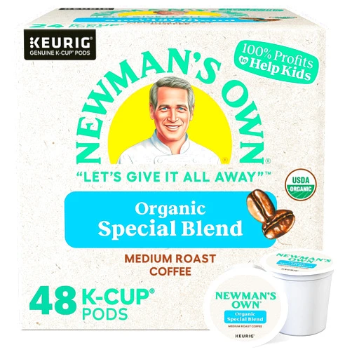 Newman's Own Organics Special Blend (Extra Bold), K-cups For Keurig Brewers, 24-Count Box (Pack of 2)