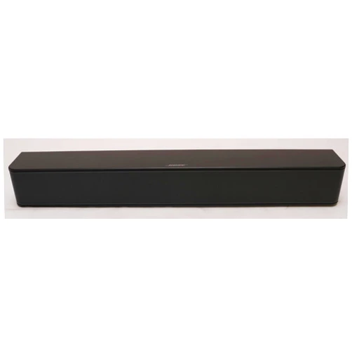 Bose Solo Series II 3-Inch Soundbar with Two Angled Full-Range Drivers, Built-In Dolby, and Front LED Lights (Black) (Renewed)