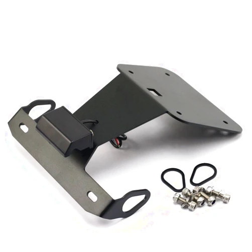 CROZOM License Protector Bracket Tail Tidy Fender Eliminator for Yamaha YZF R3 R25 MT-25 MT-03 2014-2022 2021 2020 2019 Plate Holder Motorcycle