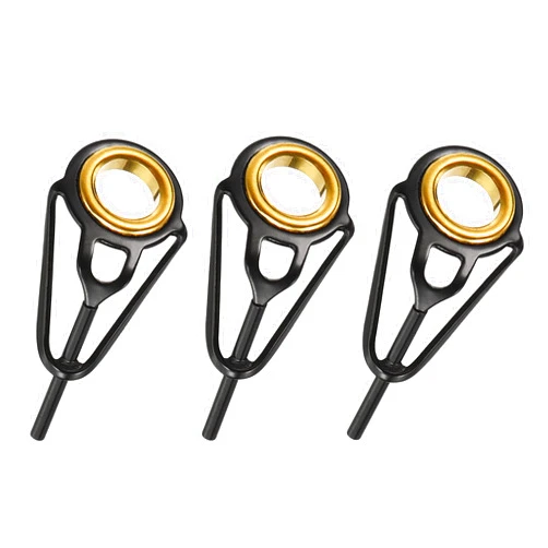 PATIKIL Fishing Rod Tips Repair Kit Stainless Steel Ring Guide for Saltwater Freshwater Fishing