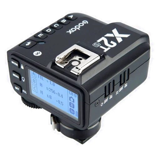 Godox X2T-S 2.4G Wireless Flash Trigger with TTL HSS 1/8000s Group Function Bluetooth Connection, Quick Lock hot-Shoe