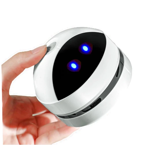 Ryaacphi Desktop Vacuum Cleaner Mini,Cordless & Portable,Dust & Crumb Sweeper,Cute Cartoon Robot,USB,Easy to Remove Dust/Hair/Pet Hair/Crumbs on Desktop/Table/Keyboard/Sofa and etc,Lightweight Design