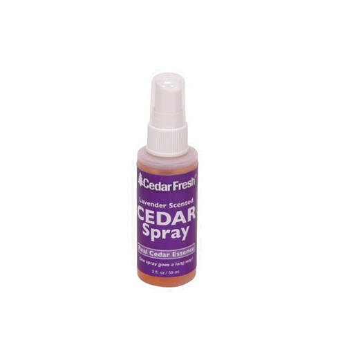 Household Essentials CedarFresh 84802 Cedar Power Spray with Lavender Essence Scent | Protects Closets | Restores Scent to Cedar Wood Accessories | 2 fl. oz. , Purple
