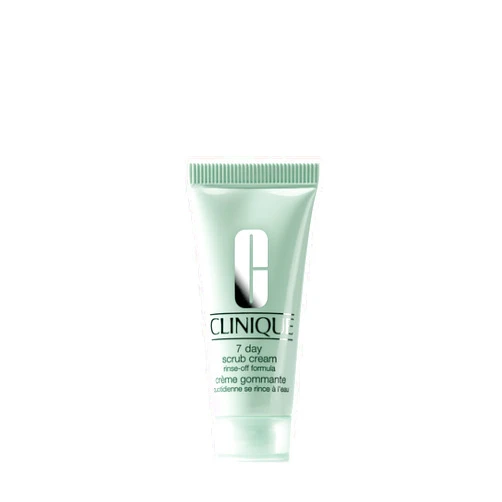 Clinique 7 Day Daily Gentle Face Exfoliator Lightweight Scrub Cream With Silica For All Skin Types