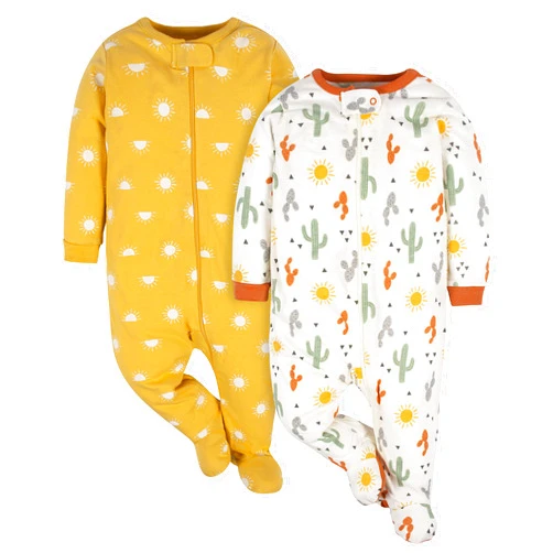 Gerber Baby Girls' 2-pack Sleep 'N Play